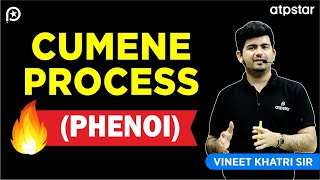 Cumene process phenol preparation  JEE Advanced  Vineet Khatri Sir  ATP STAR Kota [upl. by Iolande]