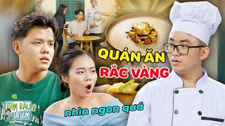 Trải Nghiệm Quán Ăn quotDÁT VÀNGquot Sang Chảnh Có Giá Bán TRÊN TRỜI  Tloo Tiệm Rau Lạ Lắm trll [upl. by Lizbeth997]