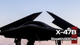 The X47B Americas 15 billion Stealth Drone [upl. by Sihtam]