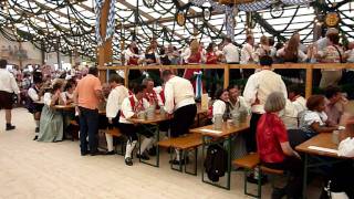 Achtung ein Festzelt der historischen Wiesn auf dem Muenchner Oktoberfest [upl. by Elyrehc942]