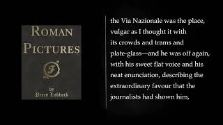 ROMAN PICTURES By PERCY LUBBOCK Audiobook  full length free [upl. by Cortie]