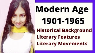 Modern Age  History of English Literature [upl. by Idnyc]