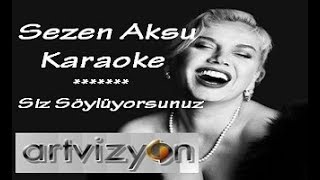 Sezen Aksu  Gidemem  Karaoke [upl. by Ydda]