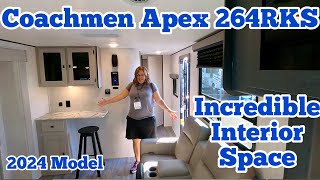 Coachmen Apex 264RKS  Tour Of Our Brand New 2024 Model Rv [upl. by Pierette99]