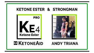 Ketones in Strength Sports  Strongman Andy Triana [upl. by Ennahgiel275]