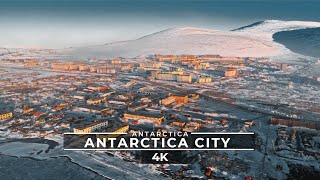 City of Antarctica 🇦🇶 by Drone in 4K 60FPS [upl. by Leynad]