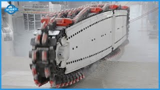 Incredible Tunnel Construction Using Biggest Tunnel Boring Machine Heavy Duty Equipments In Working [upl. by Daughtry]