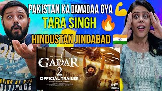 Gadar2 Official Trailer Reaction  Sunny Deol  Ameesha Patel  Anil Sharma  Zee Studios [upl. by Yung]