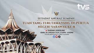 Istiadat Angkat Sumpah Tuan Yang Terutama Yang diPertua Negeri Sarawak Ke8 [upl. by Anerak]