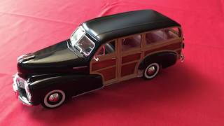 Review of 1948 Chevy Fleetmaster by Maisto Scale 118 [upl. by Mandell]