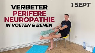 Verminder de symptomen van PERIFERE NEUROPATHIE in VOETEN EN BENEN met deze oefeningen [upl. by Karl]