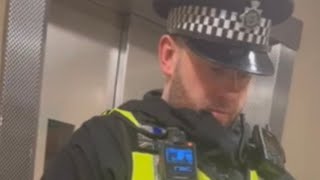 Police ScotlandBTP use missing person as an excuse to violate the publics rights 🐷🐷🐷 [upl. by Farhsa]