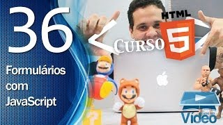 Curso de HTML5  36  Formulários com JavaScript  by Gustavo Guanabara [upl. by Netsrak]