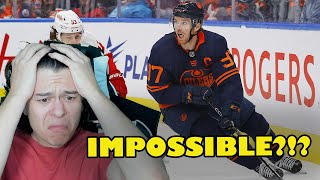 REACTION TO CONNOR MCDAVID IMPOSSIBLE GOALS  FASTEST SKATER WEVE SEEN IN THE NHL [upl. by Demmahum192]