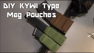 How to make a mag pouch the KYWI at home [upl. by Allemahs]