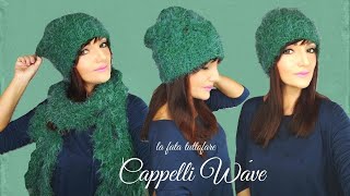 TUTORIAL Cappello uncinetto quotWavequot ⭐lafatatuttofare [upl. by Coppins]