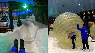 Tour of Ski Dubai  Largest Indoor Ski amp Snowboard Resort in the Desert [upl. by Alehtse]