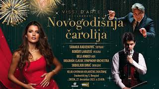 Tamara Radjenovic amp Robert Lakatos Novogodišnji gala koncert na Kolarcu 27122023 [upl. by Vasya]