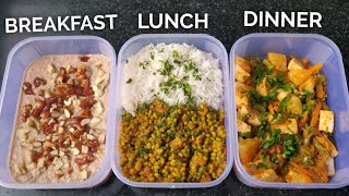 Meal Prep 3000 calories in 30mins   BULKING DIET  • PURE VEG 🇮🇳 [upl. by Grishilde]