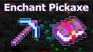 Ultimate Minecraft 121 Enchanting Guide for Pickaxes  Best Pickaxe Enchantments [upl. by Elicul667]