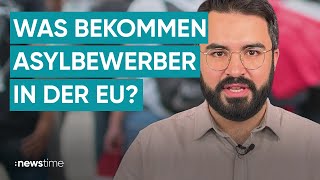 Leistungen für Asylbewerberinnen Was bekommen sie in Deutschland und anderswo [upl. by Maurice]