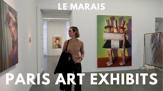 Paris Art Exhibits in Le Marais… [upl. by Lanna43]