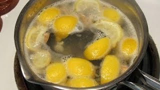 Faire bouillir 3 citrons avant daller dormir et boire 1 verre  Vs serez séduits par le résultat [upl. by Indnahc738]