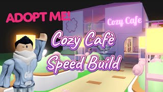 Adopt Me Cozy Café Speed Build [upl. by Ahdar]