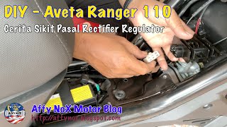 Aveta Ranger 110  Cerita Pasal Rectifier Regulator [upl. by Adala]