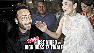 Ankita Lokhande Look Disappointed amp Vicky Jain FIRST REACTION after Munawar Faruqui won BB17 Trophy [upl. by Leon]