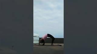 Chakrasana practice 💥💯 shorts chakrasana backbend flexibility yogafittness viralvideo love [upl. by Lseil]