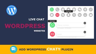 How To Add Chatting to You Wordpress Website  Chaty Plugin [upl. by Aubrie56]