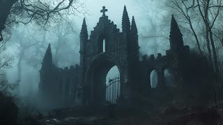 Ambience of Dark Academia Piano Sounds at Abandoned Church  3 Hours of Relaxing Sleeping Music [upl. by Surat]