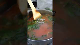 Cómo hacer sopa de papa con espinacas receta fácil y deliciosa  Recetas mexicanas  Cocina Vital [upl. by Nael]