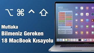 Macbook Mutlaka Bilmeniz Gereken Kısayollar [upl. by Apicella]