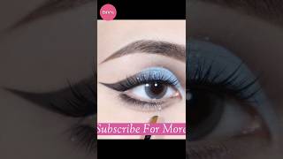 Blue Eye Makeup Tutorial youtubeshorts makeup makeuptutorial eyemakeup [upl. by Grory]