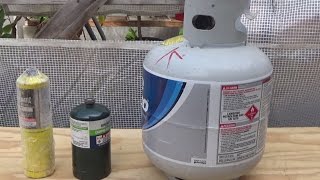 DIY To chill or not to chill two ways to refill propane canisters [upl. by Carrington]