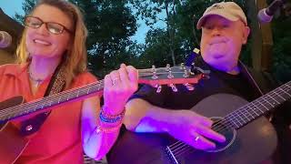 Margaritaville Jimmy Buffet acoustic cover by Macey amp Ralston Live [upl. by Krm]