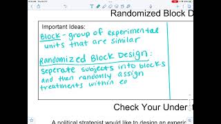 Block Design Day 8 important ideas [upl. by Atekan]