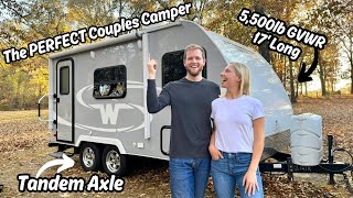 Full TOUR Of Our New Camper The PERFECT Home On Wheels For Two People  Full Time Camping Couple [upl. by Treve]