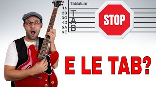 CHITARRA COME USARE E LEGGERE LE TAB TABLATURE  LA LEZIONE PIU IMPORTANTE DI TUTTE [upl. by Assirod40]