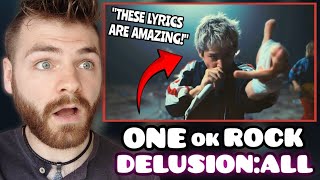 First Time Hearing ONE OK ROCK quotDelusionAllquot  OFFICIAL MUSIC VIDEO  REACTION [upl. by Doreen]