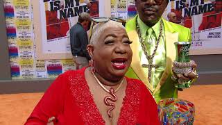 Luenell quotAuntquot at the quotDOLEMITEquot premiere [upl. by Llehcram]