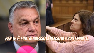 PARLAMENTO EUROPEO ORBAN RIVELA UNA SCOMODA VERITÀ SU ILARIA SALIS ESPLODONO LE POLEMICHE [upl. by Kyd69]