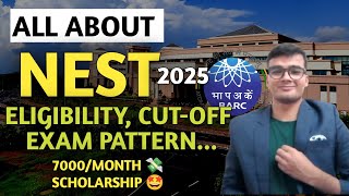 All About NEST Exam 2025  Exam Date Eligibility Exam Pattern Syllabus  BARC Through NEST 2025 [upl. by Ramar]