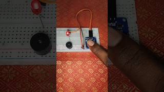 TOUCH SENSOR PROJECTGSN CREATIONS arduino shorts youtube experiment sensor led diy project [upl. by Ecnal946]