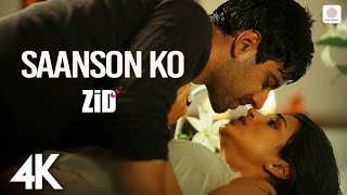 Saanson Ko  4K Music Video  ZiD  Mannara Karanvir  Arijit Singh  Sharib Toshi  Romantic Hits [upl. by Hoseia]