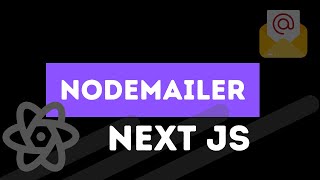 Nodemailer setup on next js project [upl. by Yror636]