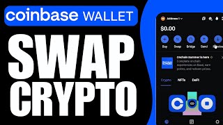 How to Swap Crypto in Coinbase Wallet 2024 [upl. by Lramaj]