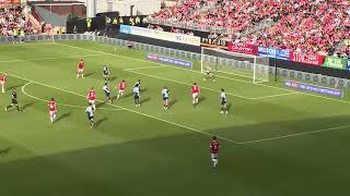 WREXHAM GOALS VS WYCOMBE WANDERERS  EFL LEAGUE ONE 2425  WEEK 1 [upl. by Correna]